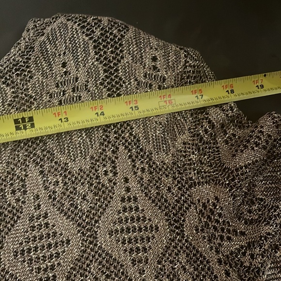 Beautiful Vintage Gold Sheer Dress - Picture 11 of 15